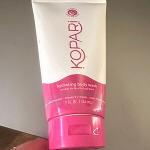 Kopari Hydrating Body Wash - White & Pink Tube